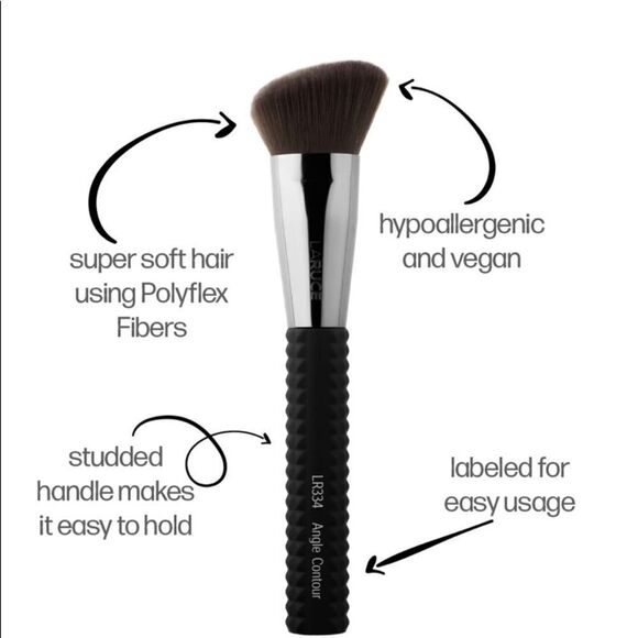 Laruce Beauty Angled Contour Brush LR334 - Picture 1 of 6